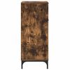 vidaXL Badkamer Kast met lade Gerookt eiken 39,5 x 36 x 88 cm
