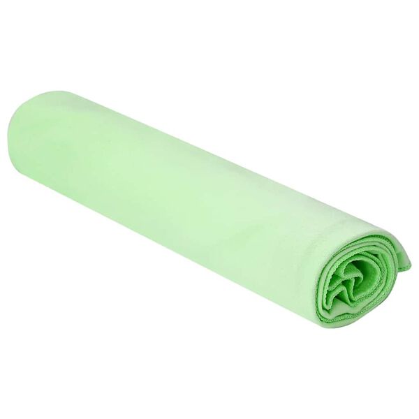 vidaXL Sporthanddoeken 2 pcs Groen 100 x 50 cm Polyester en polyamide