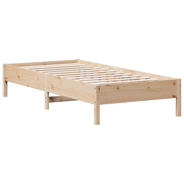vidaXL Bedframe zonder matras massief grenenhout 100x200 cm