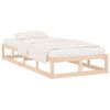 vidaXL Bedframe massief hout 90x200 cm