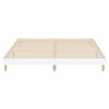 vidaXL Bedframe bewerkt hout wit 140x200 cm