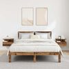 vidaXL Vliegend Nachtkastje 2 pcs Oudhout 40 x 31 x 28 cm Bewerkt hout