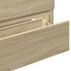vidaXL Wastafelkast 80x38,5x45 cm spaanplaat sonoma eikenkleurig