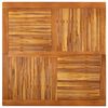vidaXL Tuintafel 120x120x75 cm massief acaciahout