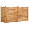 vidaXL Plantenbak verhoogd 160x60x84 cm massief acaciahout