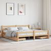 vidaXL Bedframe met 4 lades massief grenenhout 180x200 cm