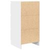 vidaXL Dressoir 37,5x35x76 cm bewerkt hout wit