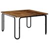 vidaXL Salontafel Oud hout 59 x 59 x 45 cm Bewerkt hout