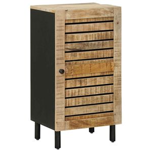vidaXL Opbergkast Naturel 40 x 33 x 75 cm Massief Mango Hout