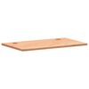 vidaXL Bureaublad 110x60x2,5 cm massief beukenhout