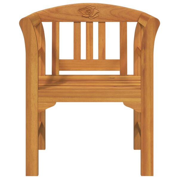 vidaXL Rozenbank Natuurlijk 68,5 x 46 x 82,5 cm Massief Acaciahout