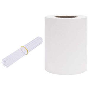 vidaXL Privacystrip 35x0,19 m PVC wit