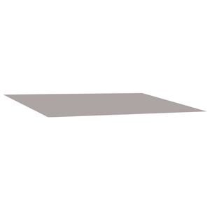 vidaXL Vervangingsdoek voor zonnescherm Lichtgrijs 600 &times; 300 cm