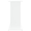 vidaXL Aquariumstandaard 81x36x73 cm bewerkt hout wit