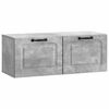 vidaXL Wandbeugel TV-kast Betongrijs 78,5 x 31 x 30 cm Bewerkt hout