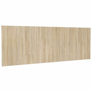 vidaXL Hoofdbord wandmodel 240x1,5x80 cm bewerkt hout sonoma eiken