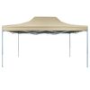 vidaXL Vouwtent pop-up 3x4,5 m cr&egrave;mewit