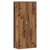 vidaXL Schoenenkast 80x39x178 cm bewerkt hout oud houtkleurig