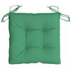 vidaXL Stoelkussens 2 st 50x50x7 cm oxford stof groen