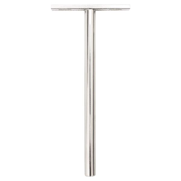 vidaXL Zwevende plankdragers 12st onzichtbaar &Oslash;10x150 mm koolstofstaal