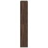 vidaXL Boekenkast 72x20x120 cm bewerkt hout bruin eikenkleurig
