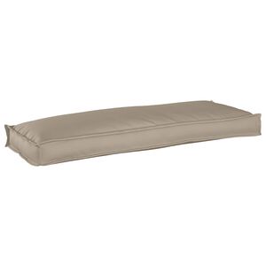 vidaXL Kussen Taupe 110 x 40 x 8 cm Oxford Stof