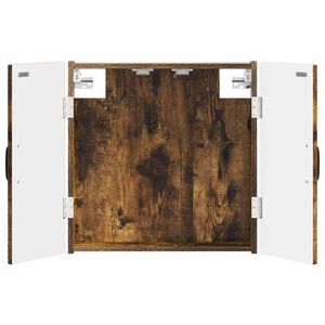 vidaXL Dartbord Kabinet UTRECHT Gerookt eiken 52,5 x 10,5 x 53,5 cm