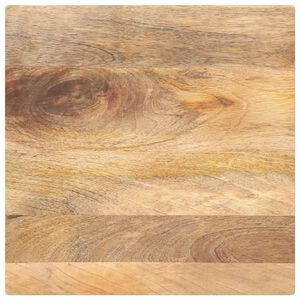 vidaXL Tafelblad vierkant 60x60x2,5 cm massief mangohout