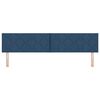 vidaXL Hoofdbord Blauw 200 cm Stof