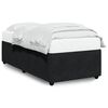 vidaXL Bedframe fluweel zwart 90x190 cm