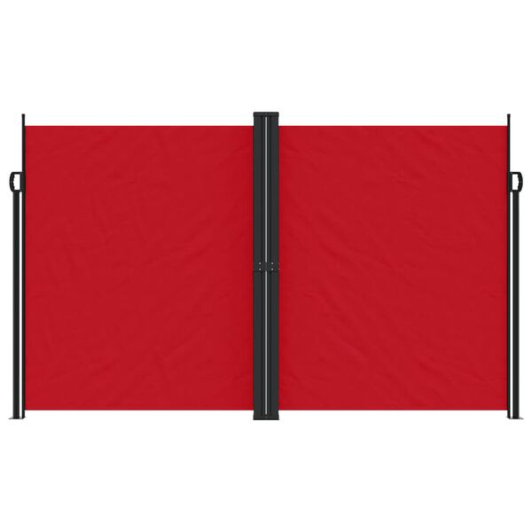 vidaXL Tuinscherm uittrekbaar 200x1200 cm rood