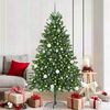 vidaXL Kerstboom met 300 LED met standaard Groen 180 cm PE