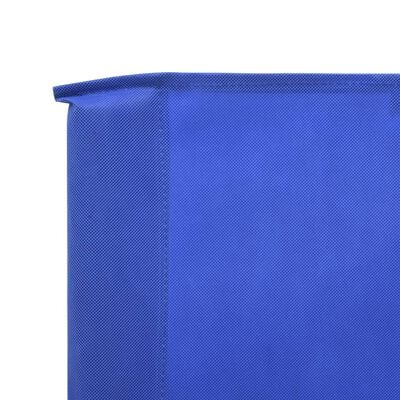 vidaXL Windscherm 6-panelen 800x120 cm stof azuurblauw