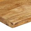 vidaXL Tafelblad met natuurlijke rand 80x40x3,8 cm massief mangohout