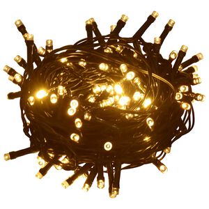 vidaXL Lichtsnoer 2000 LED's voor binnen en buiten IP44 200 m warmwit