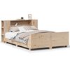 vidaXL Bedframe zonder matras massief grenenhout 150x200 cm