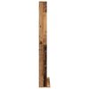 vidaXL CD Kast met plank Oud hout 101 x 23 x 177,5 cm Bewerkt hout