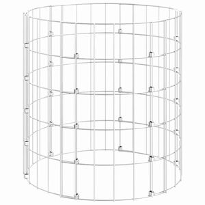 vidaXL Compostbak &Oslash;50x50 cm gegalvaniseerd staal