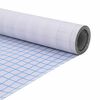 vidaXL Zelfklevende Raamfolie Mat gestreept 90 x 500 cm PVC
