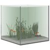 vidaXL Aquarium met opslag Doorzichtig 30 x 30 x 30 cm Glas