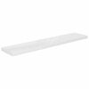 vidaXL Wandschappen zwevend 4 st 120x23,5x3,8 cm MDF hoogglans wit