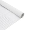 vidaXL Zelfklevende Raamfolie Frosted Wit 45 x 1000 cm PVC