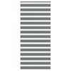 vidaXL Zebra rolgordijn 95x200 cm stofbreedte 90,9 cm donkergrijs