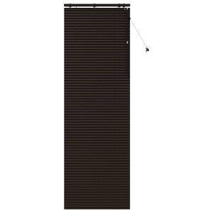 vidaXL Venetiaanse jaloezie Donkerbruin 75 x 250 cm 35 mm