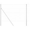 vidaXL Grond Fix Gelast Draadhek 25 x 1,6 m Gegalvaniseerd staal Mesh