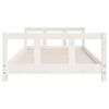 vidaXL Kinderbedframe 90x190 cm massief grenenhout wit
