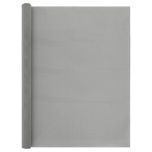 vidaXL Gaas Scherm 80 x 1000 cm 120 Mesh RVS 201 Zilverkleurig