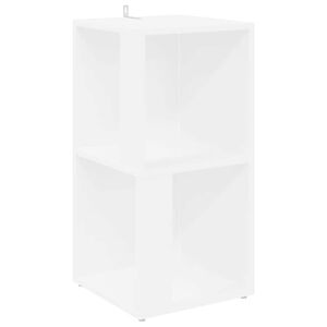 vidaXL Hoekkast 33x33x67 cm bewerkt hout wit
