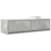 vidaXL TV-kast met lade Betongrijs 100 x 31 x 25,5 cm Bewerkt hout