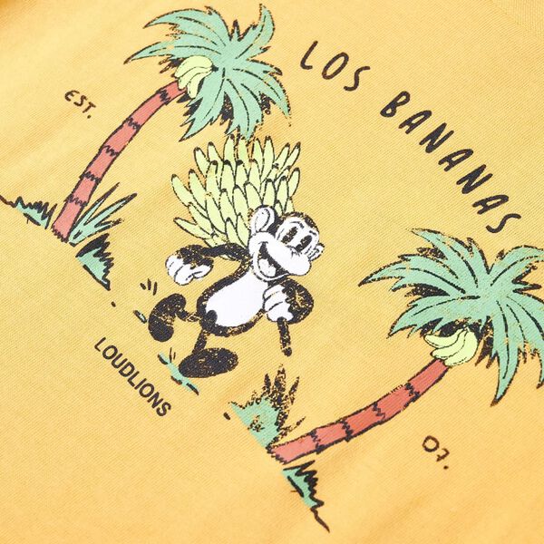 Kindershirt 140 lichtokerkleurig